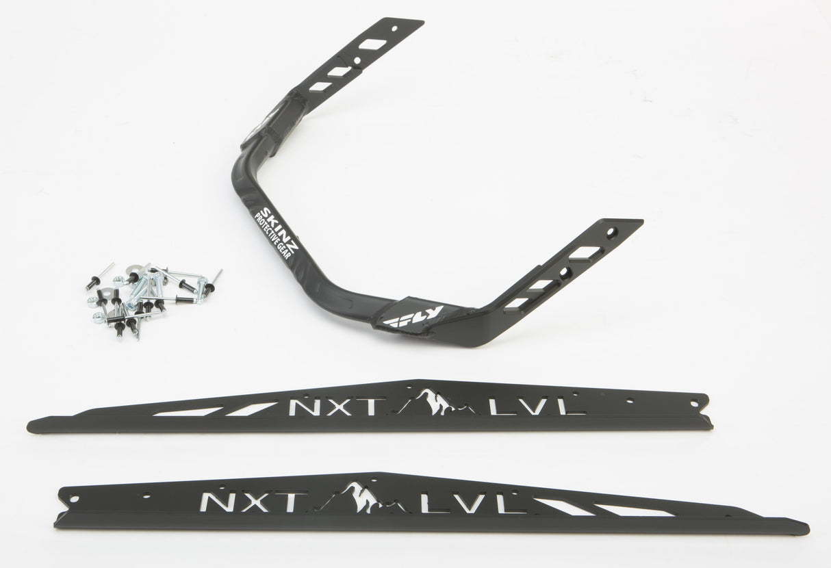 PRO ARMOR Nxt Lvl Rear Bumper Flat Blk Pol Axys Rmk 155 S/M NXPRB226-FBK/BLK