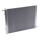 Edelbrock Heat Exchanger Single Pass Single Row 31 000 Btu/Hr 22In W X 16 5In H X 1 5In D Silver 15405