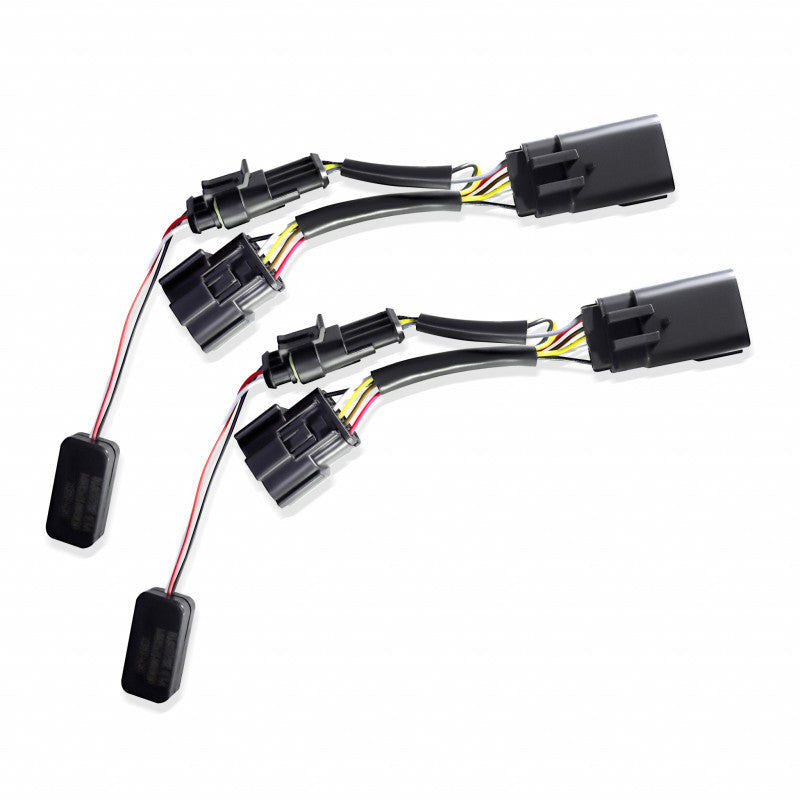 AlphaRex 19-22 Dodge Ram 1500 Stock LED Tail Light (Non-Sensor) to ARX Tail Light Converters - Pair 640031