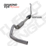 Diamond Eye KIT 4in TB SGL AL: 94-97 FORD 7.3L F250/F350 PWRSTROKE NFS W/ CARB EQUIV STDS K4306A