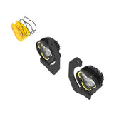 KC HiLiTES FLEX ERA 3 Dual Mode SAE Fog Lights - 2-Light Master Kit for Jeep JK/JL/JT Steel Bumpers 97149