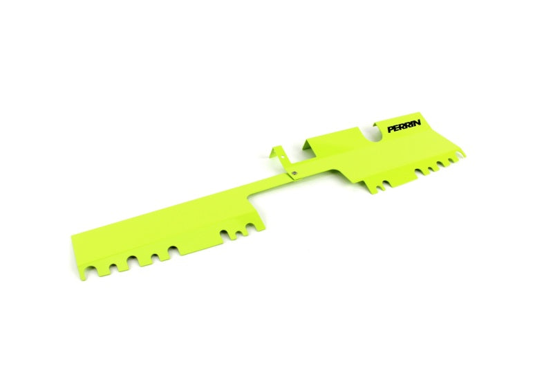 Perrin 15-21 WRX/STI Radiator Shroud (With OEM Intake Scoop) - Neon Yellow PSP-ENG-512-4NY