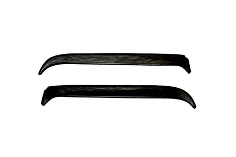 AVS 80-96 Ford Bronco Ventshade Extra Wide 2pc - Silver 52068