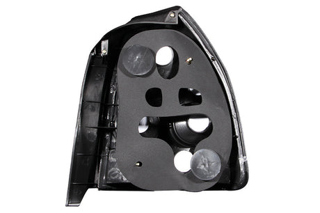 ANZO 1996-2000 Honda Civic Taillights Black 221065