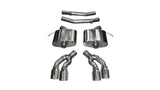 Corsa 2016 Cadillac CTS V 6.2L V8 2.75in Polished Xtreme Axle-Back Exhaust 14358