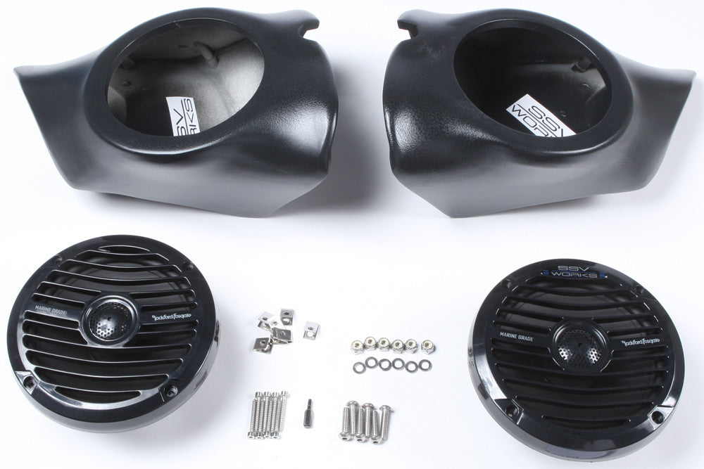 SSV WORKS Ssv Frt Spkr Pods 6 1/2 Pol Rockford RZ3-FKP65-RFM