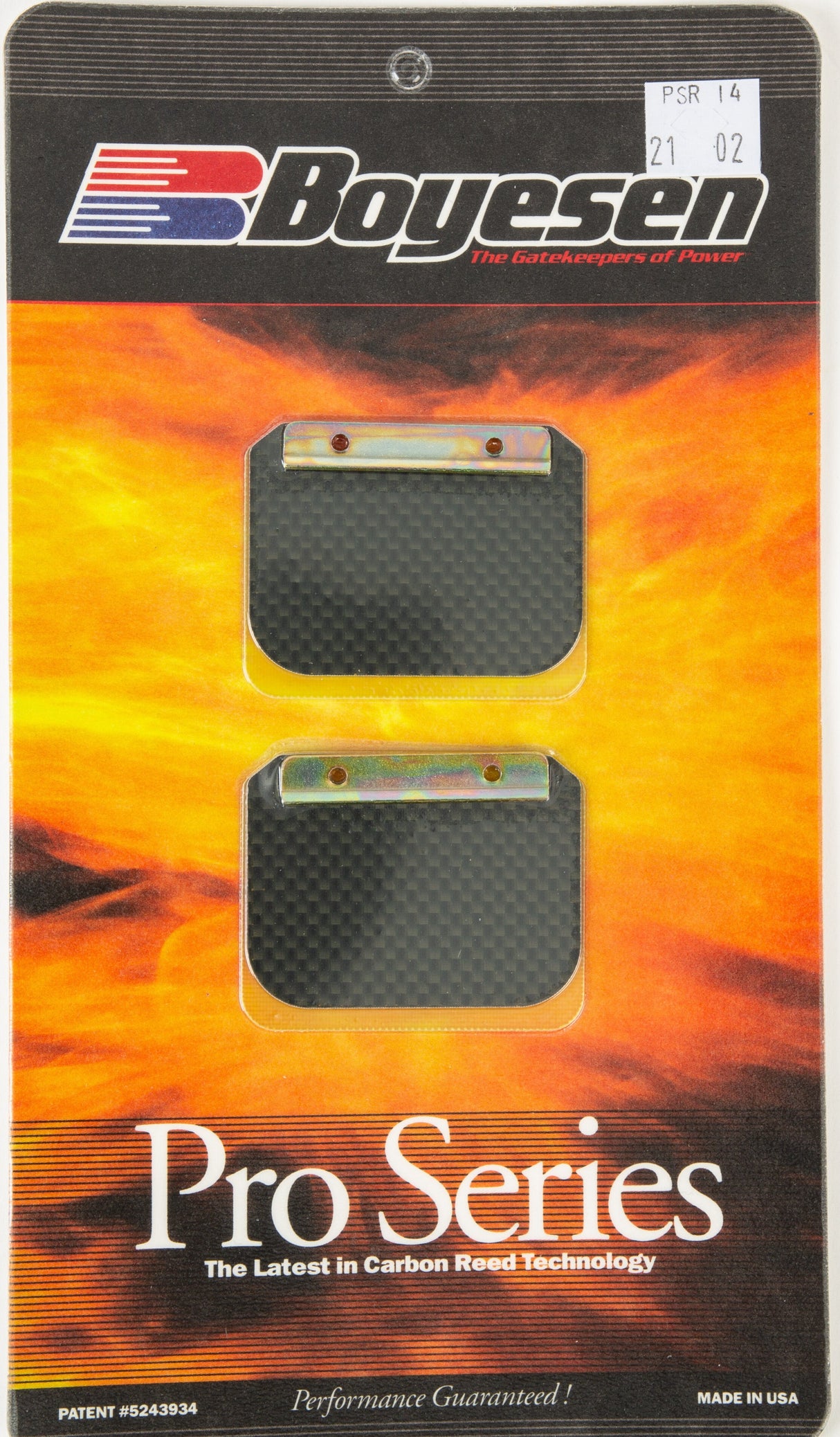 BOYESEN Motorcycle Pro Reeds PSR-14