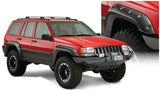 Bushwacker 93-98 Jeep Grand Cherokee Cutout Style Flares 4pc - Black 10916-07