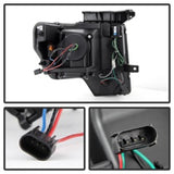 Spyder Ford F150 09-14 Projector Headlights Halogen Model- Light Bar DRL Blk PRO-YD-FF15009-LBDRL-BK 5077592