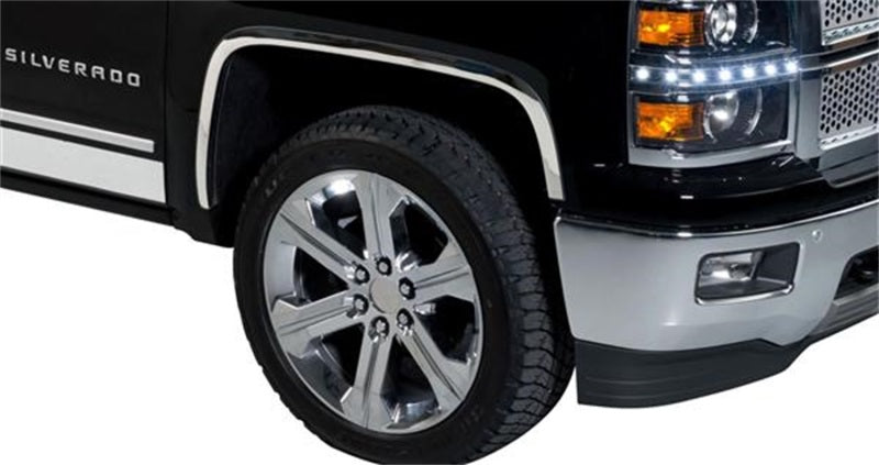 Putco 14-15 Chevy Silverado LD - Full Stainless Steel Fender Trim 97295