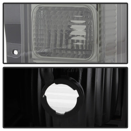 Xtune Hummer H3 06-09 ( Non H3T ) LED Tail Lights Smoke ALT-ON-HH306-LED-SM 5013064