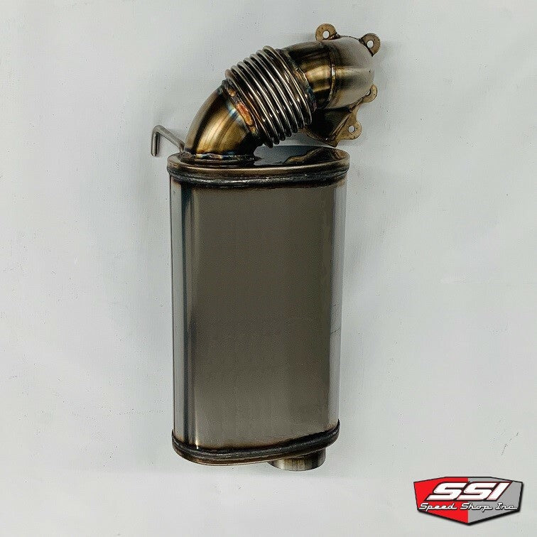 SSI Big Flow Stainless Muffler 3" A/C Yam 12-112