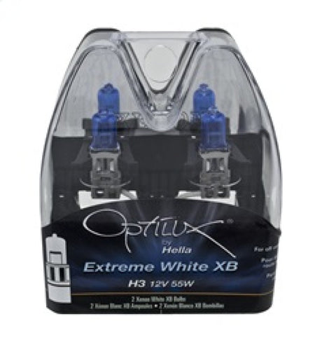 Hella H3 12V 55W Xen White XB Bulb (Pair) LAH71071312