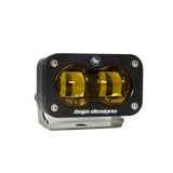 Baja Designs 21-22 Ford Bronco w/Steel Bumper S2 SAE Pro Fog Pocket Light Kit - Amber 448179