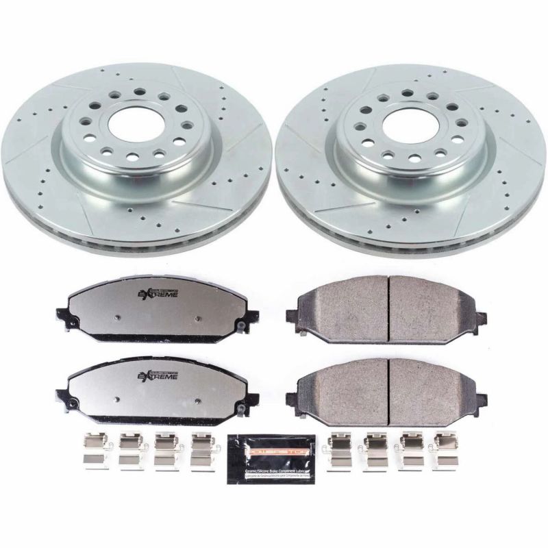 Power Stop 2019 Ram 1500 Front Z36 Truck & Tow Brake Kit K8183-36