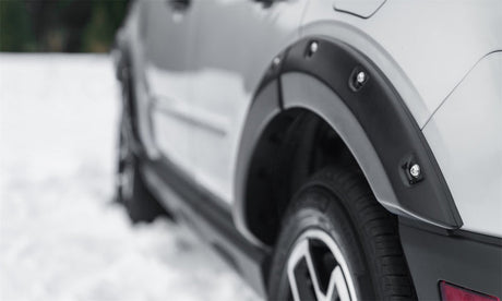 Bushwacker 21-22 Ford Bronco Sport Pocket Style Flares 4pc Set - Black Smooth Finish 20952-02