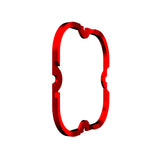 KC HiLiTES FLEX ERA 4 Color Bezel Ring Red (ea) 30571