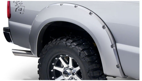 Bushwacker 11-16 Ford F-250 Super Duty Styleside Pocket Style Flares 2pc - Black 20084-02
