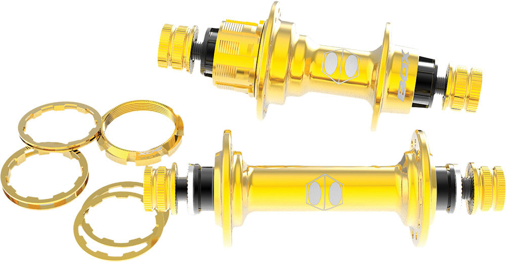 BOX Harmonic Mini Hub Set Gold 10mm 28h BX-HU14H1028-GD