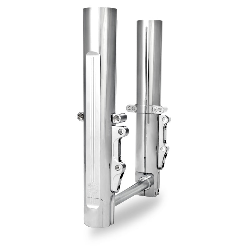 Performance Machine 14-Up FL Lower Leg Assembly - Chrome 0208-2096-CH