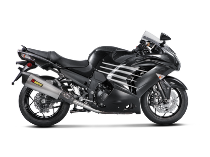 Silenciador de línea deslizante AKRAPOVIC Ninja ZX-14R 2012-2024 Cónico S-K14SO6-HZAAT 1811-3069 