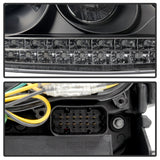 Spyder Porsche Cayenne 03-06 Projector Xenon/HID Model- DRL LED Blk PRO-YD-PCAY03-HID-DRL-BK 5080967