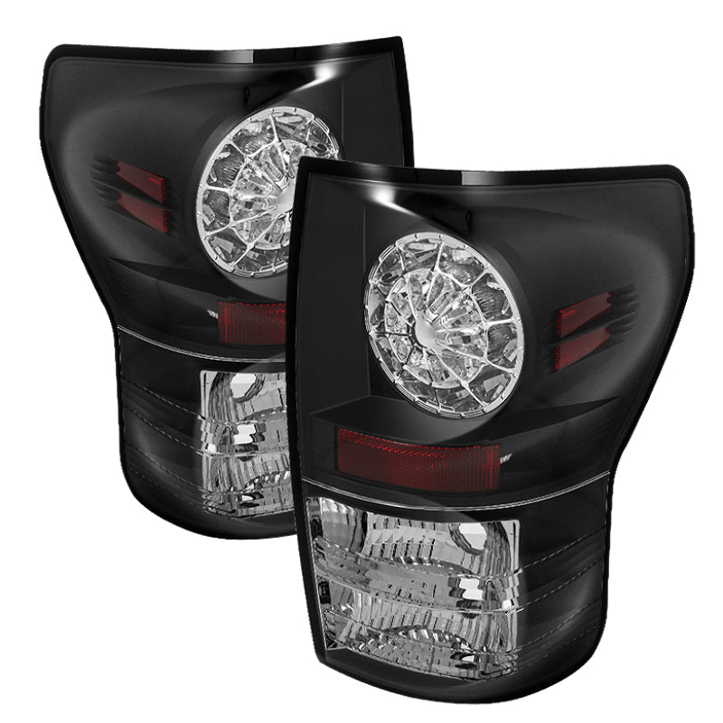 Spyder Toyota Tundra 07-13 LED Tail lights Black ALT-YD-TTU07-LED-BK 5029584