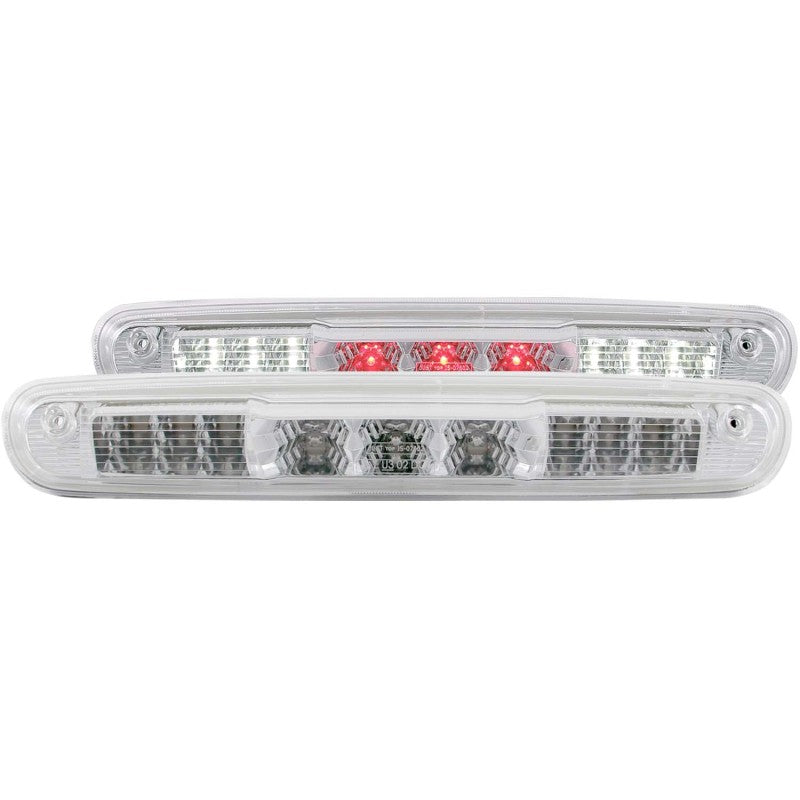 ANZO 2007-2013 Chevrolet Silverado 1500 LED 3rd Brake Light Chrome B - Series 531066