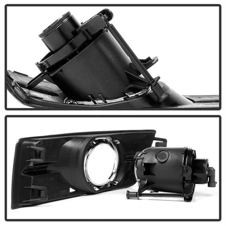 Spyder Cadillac SRX 2010-2015 OEM Style Fog Lights W/Universal Switch Clear FL-CASRX10-C 5080479