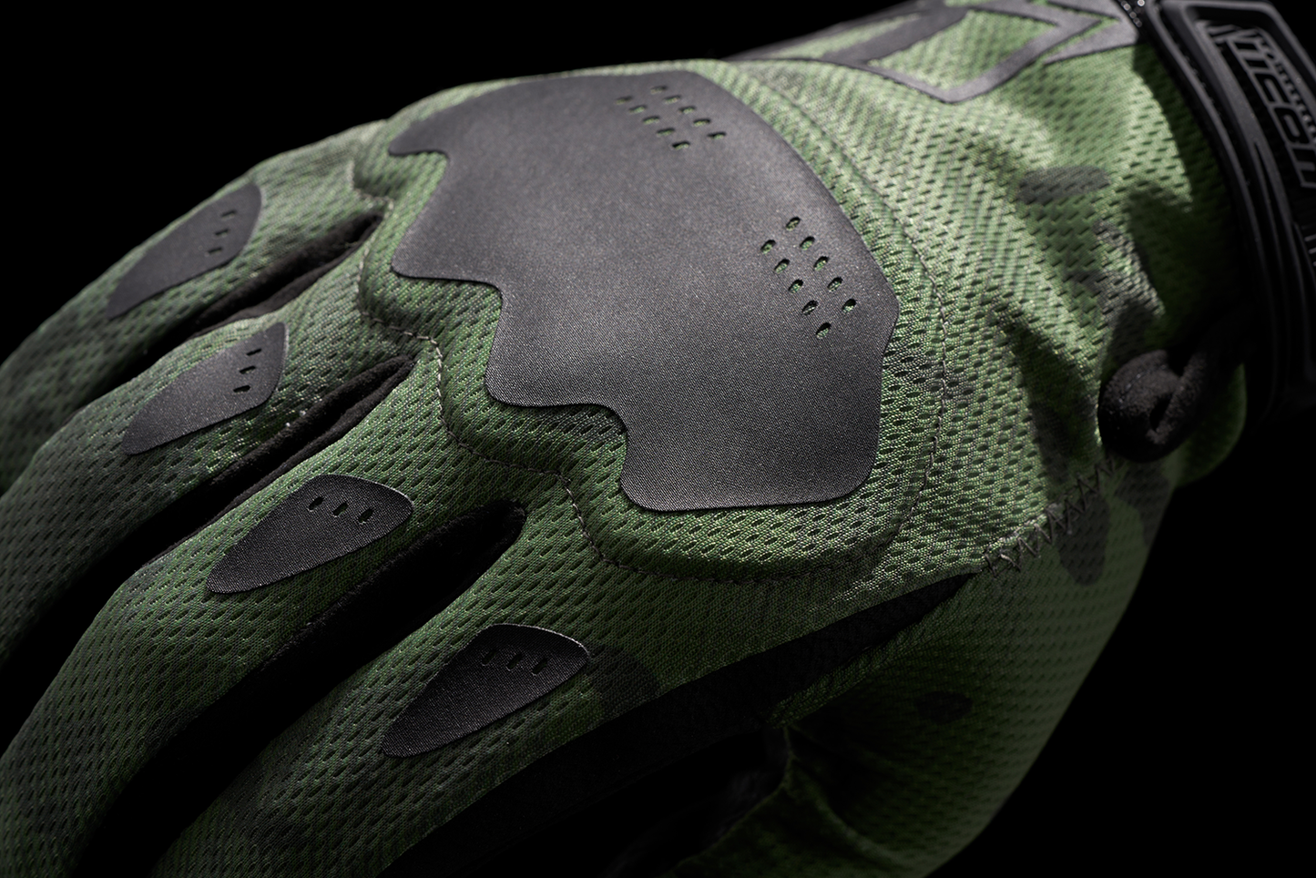 ICON Hooligan™ CE Gloves - Green Camo - XL 3301-4405