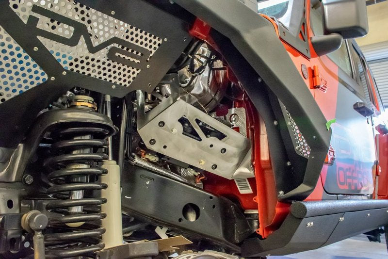 DV8 Offroad 2018+ Jeep JL / JT Engine Bay Compressor Mount CMJL-01