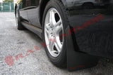 Rally Armor 02-07 Subaru WRX/STI/RS/2.5i (wagons req mod) Basic Black Mud Flap w/ Red Logo MF1-BAS-RD