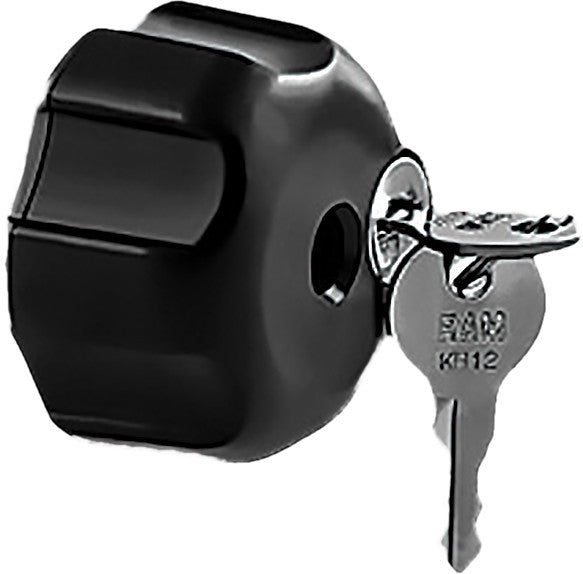 RAM Locking Knob 1/4"-20 Brass Hole RAM-KNOB3LU