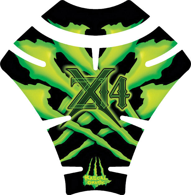 RASCAL GRAFIK Tank Pad Kaw Zx14 '06/09 Monster Edition RA36578