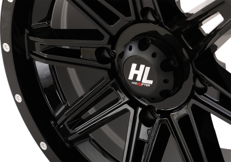 HIGH LIFTER Wheel - HL22 - Front/Rear - Gloss Black - 14x7 - 4/156 - 4+3 (+10 mm) 14HL22-1256