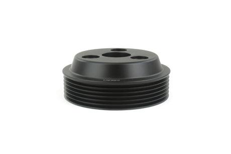 Perrin 15-22 Subaru WRX / 14-18 FXT / 18-21 Crosstrek Lightweight Water Pump Pulley - Black PSP-ENG-112BK