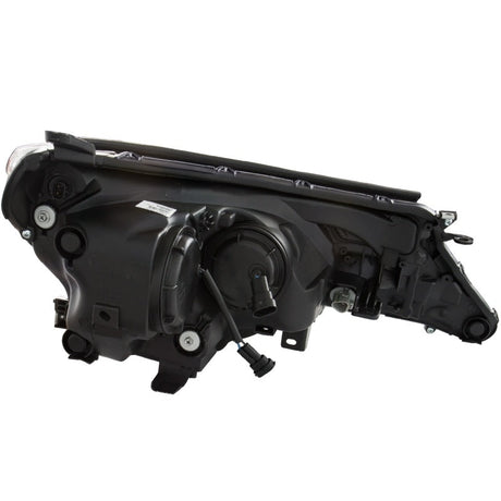 ANZO 2013-2015 Toyota Rav4 Projector Headlights w/ Plank Style Design Black 111332