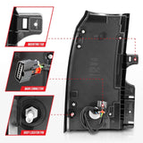 ANZO 2015-2017 GMC Yukon/Yukon XL LED Taillights Black 311275