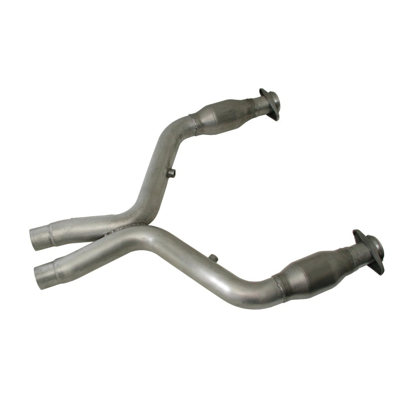 BBK 11-14 Mustang 5.0 Short Mid X Pipe With Catalytic Converters 3.0 For BBK Long Tube Headers 1658