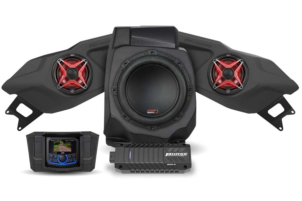 SSV WORKS 3 Speaker Kit Phase Eq W/ Jvc Controller RZ5-Q3V1