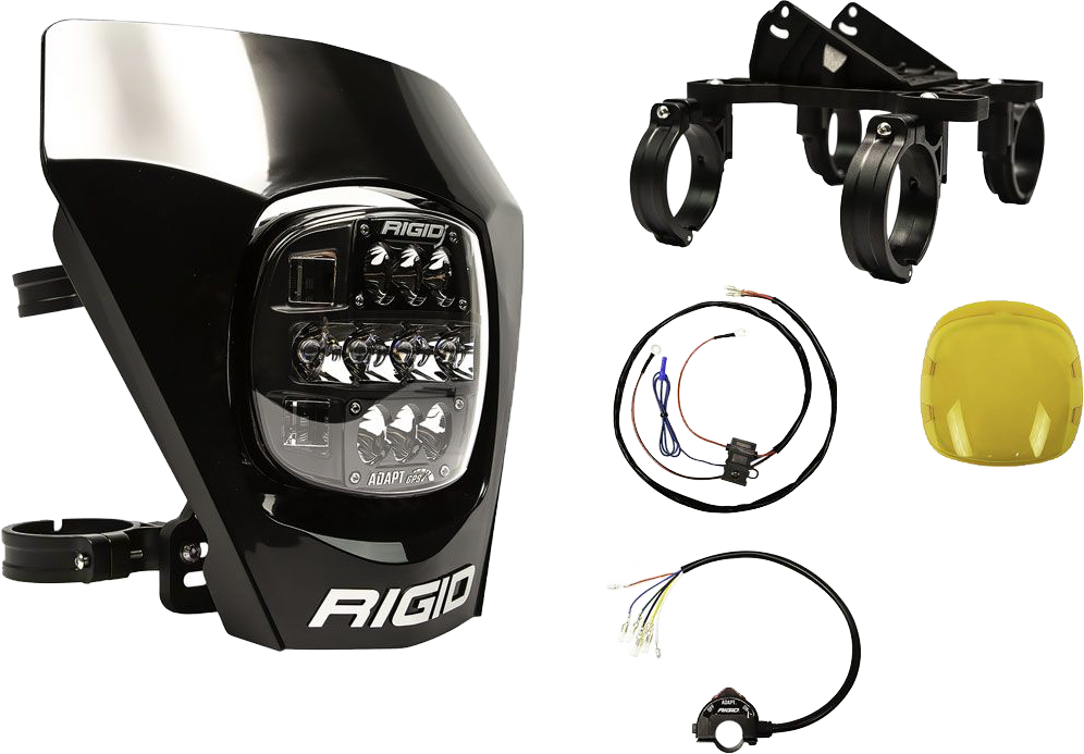 RIGID Adapt Xe Extreme Led Enduro Led Moto Kit Black 300416