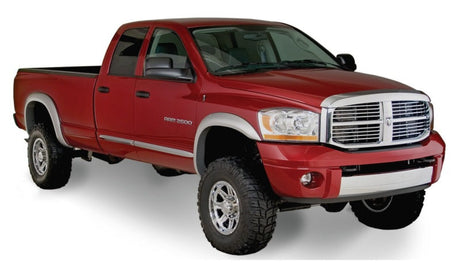 Bushwacker 06-08 Dodge Ram 1500 Fleetside Extend-A-Fender Style Flares 4pc 97.9/98.3in Bed - Black 50912-02