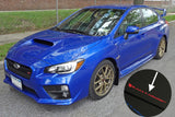 Rally Armor 15-21 Subaru WRX/STI (Sedan ONLY) White UR Mud Flap w/ Red Logo MF32-UR-WH/RD