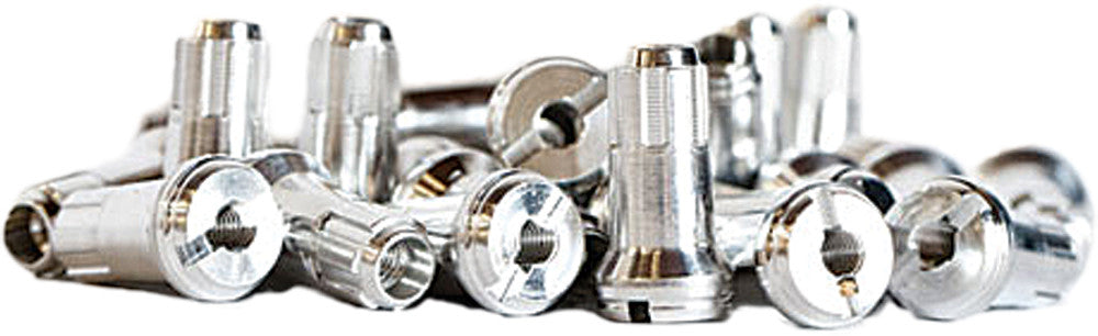 BULLDOG Rear Spoke Nipples Silver 98-640