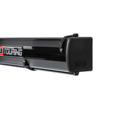 ARB Aluminum Awning, Black Frame, 8.2FT x 8.2FT, Installed with LED Light Strip 814412A