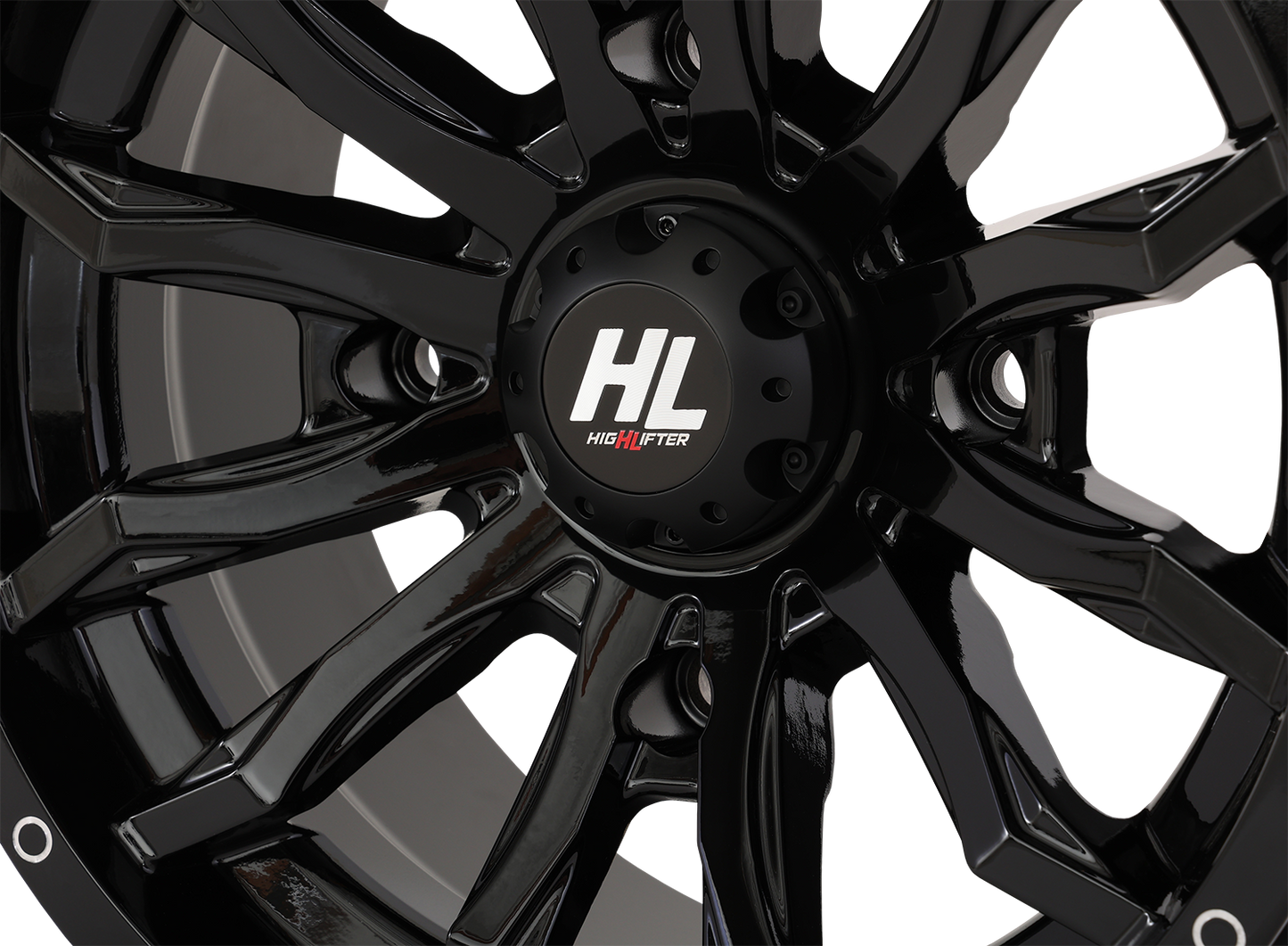 HIGH LIFTER Wheel - HL21 - Front/Rear - Gloss Black - 14x7 - 4/156 - 4+3 (+10 mm) 14HL21-1256