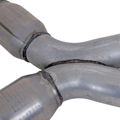 BBK 79-04 Mustang Coyote Swap Short Mid X Pipe w Catalytic Converters 3.0 For BBK Long Tube Headers 1786