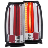 ANZO 2015-2017 GMC Yukon/Yukon XL LED Taillights Chrome 311277