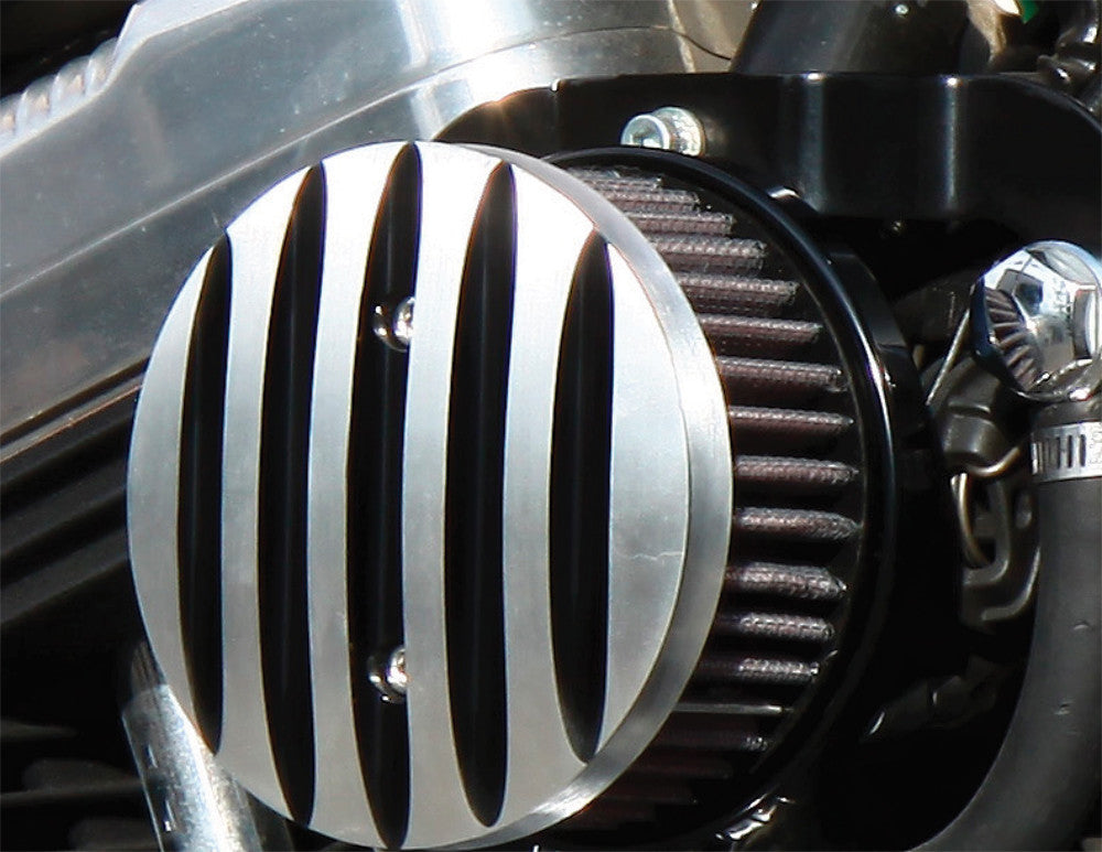 WEST-EAGLE Bossley Air Cleaner Polished Fins BSL022B