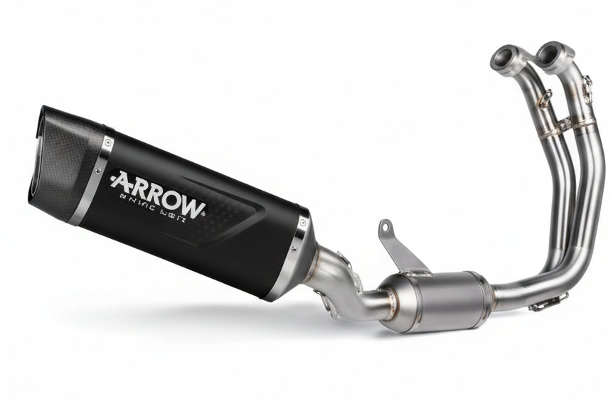 Arrow Aprilia Rs660 E5+ 2025 Full System With Indy-Race Evo Aluminium Dark Exhaust  77008akn